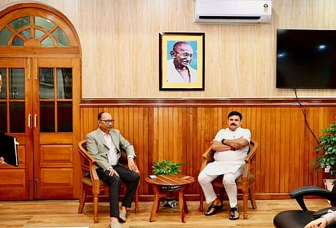 Union Minister  Satish Chandra Dubey
