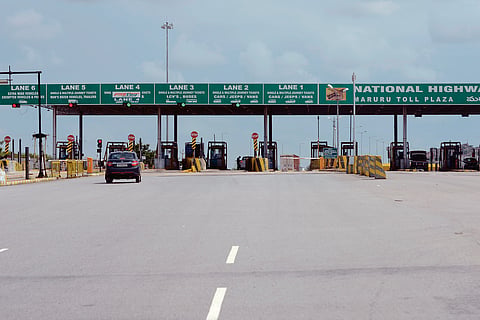 National Highway fee plaza