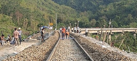 Train Services Resume in Lumding–Badarpur Hill Section 