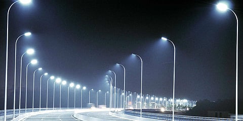 streetlight poles