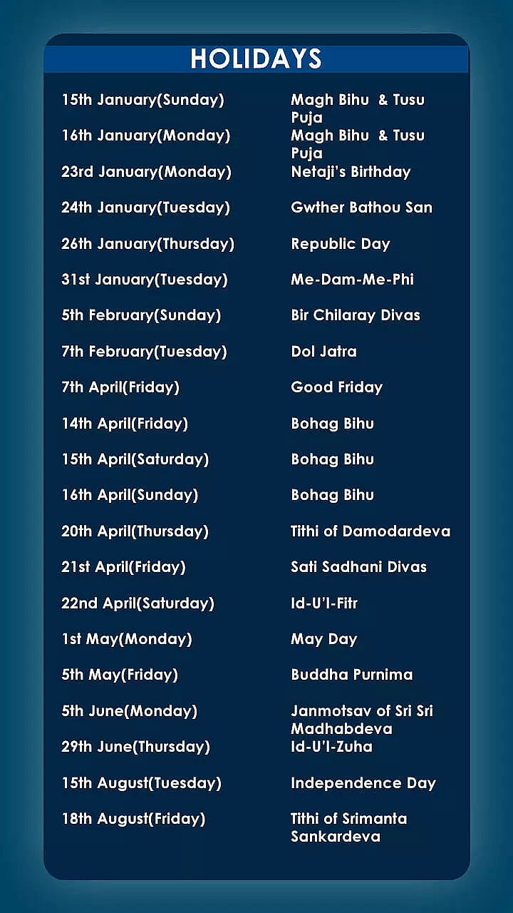 assam-government-holiday-list-2023