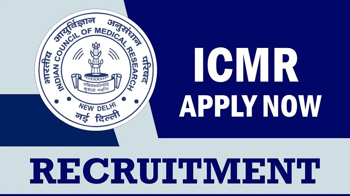 Indian Council of Medical Research (ICMR) Recruitment 2024 β Assistant ...