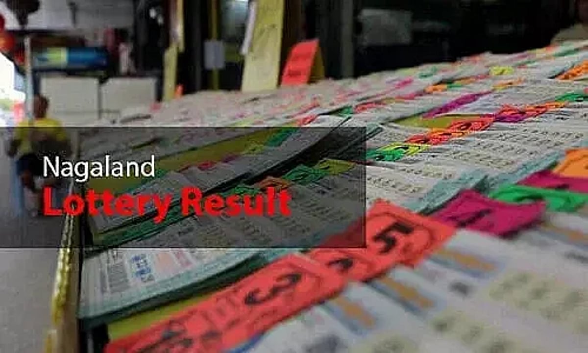 Nagaland State Lottery Results - 25th July 2026: Dear Morning & Evening ...