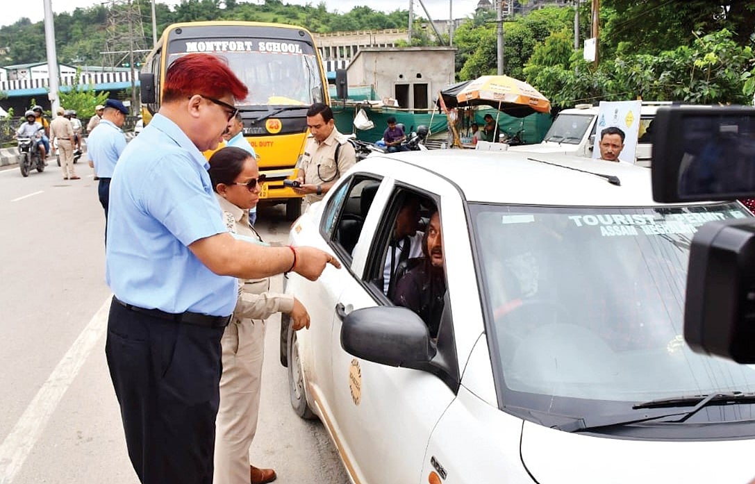 Assam: Traffic challans fetch Rs 108 crore as fine in 2023