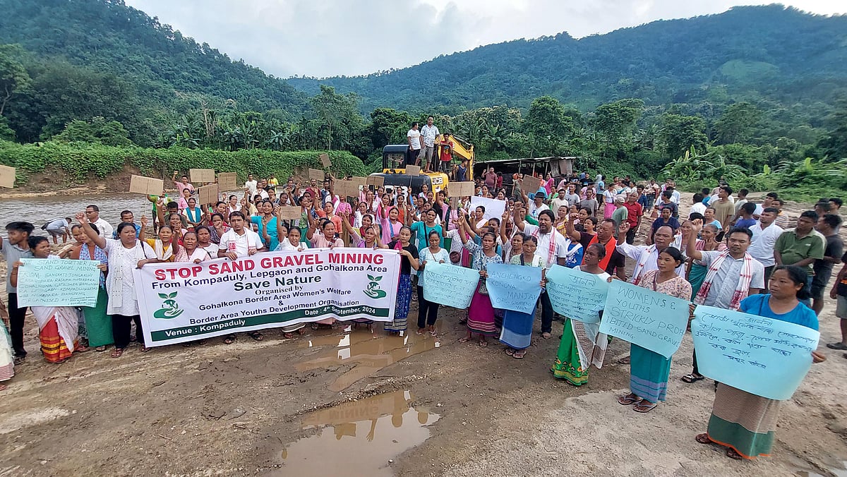Mixed Reactions Emerge Over Temporary Ban on Gohalkona Sand Gravel ...