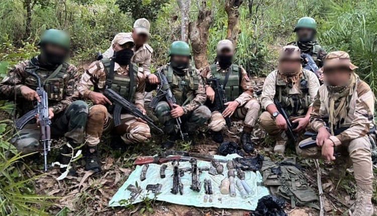 Manipur: Huge Cache Of Arms And Explosives Recovered By Security Forces ...