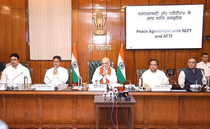 Tripura: Weeks after peace accord, 400 NLFT-ATTF militants to surrender ...