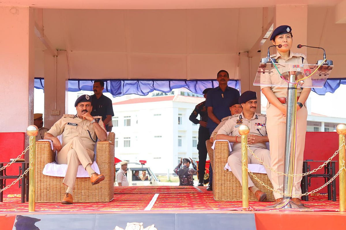 Assam DGP Addresses New Batch of Goa Police Recruits