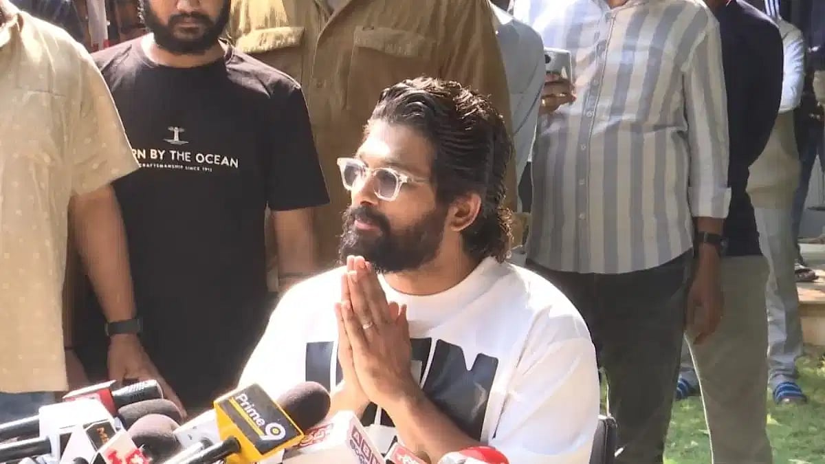 Tollywood actor Allu Arjun grilled for three-and-a-half hours in sandhya theatre stampede case