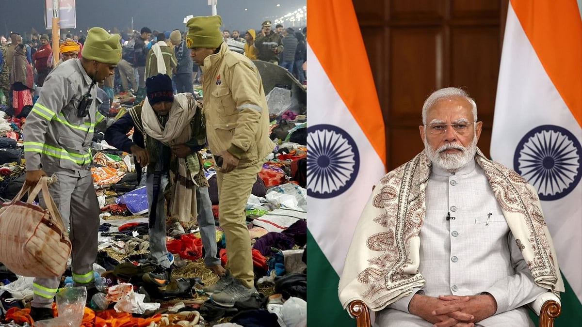 PM Modi Expresses Condolences Over Prayagraj Maha Kumbh Stampede Tragedy