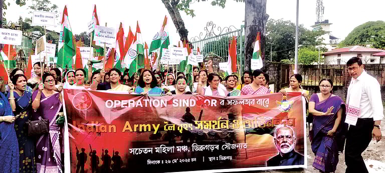 Assam: Rally in Dibrugarh to pay homage to Pahalgam victims