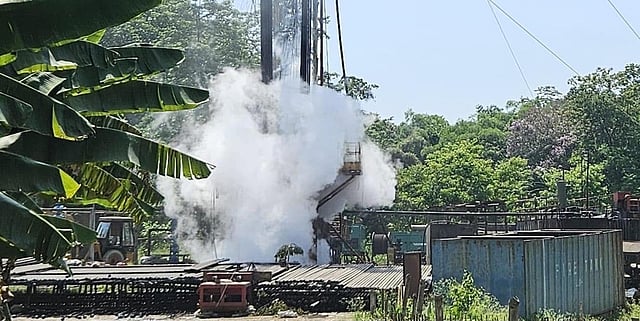 ONGC rig suffers blowout; Massive gas leak triggers panic in Sivasagar