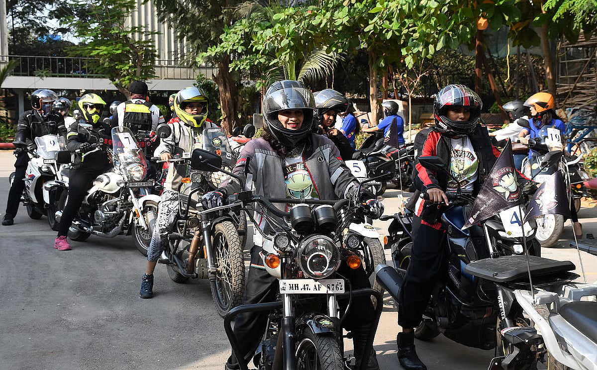 Assam: ‘Vishwas Yatra’ women’s safety bike rally reaches Golaghat