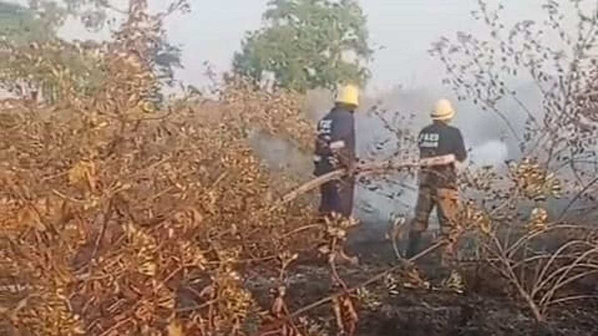 Fire at abandoned ONGC well sparks oil theft fears in Upper Assam