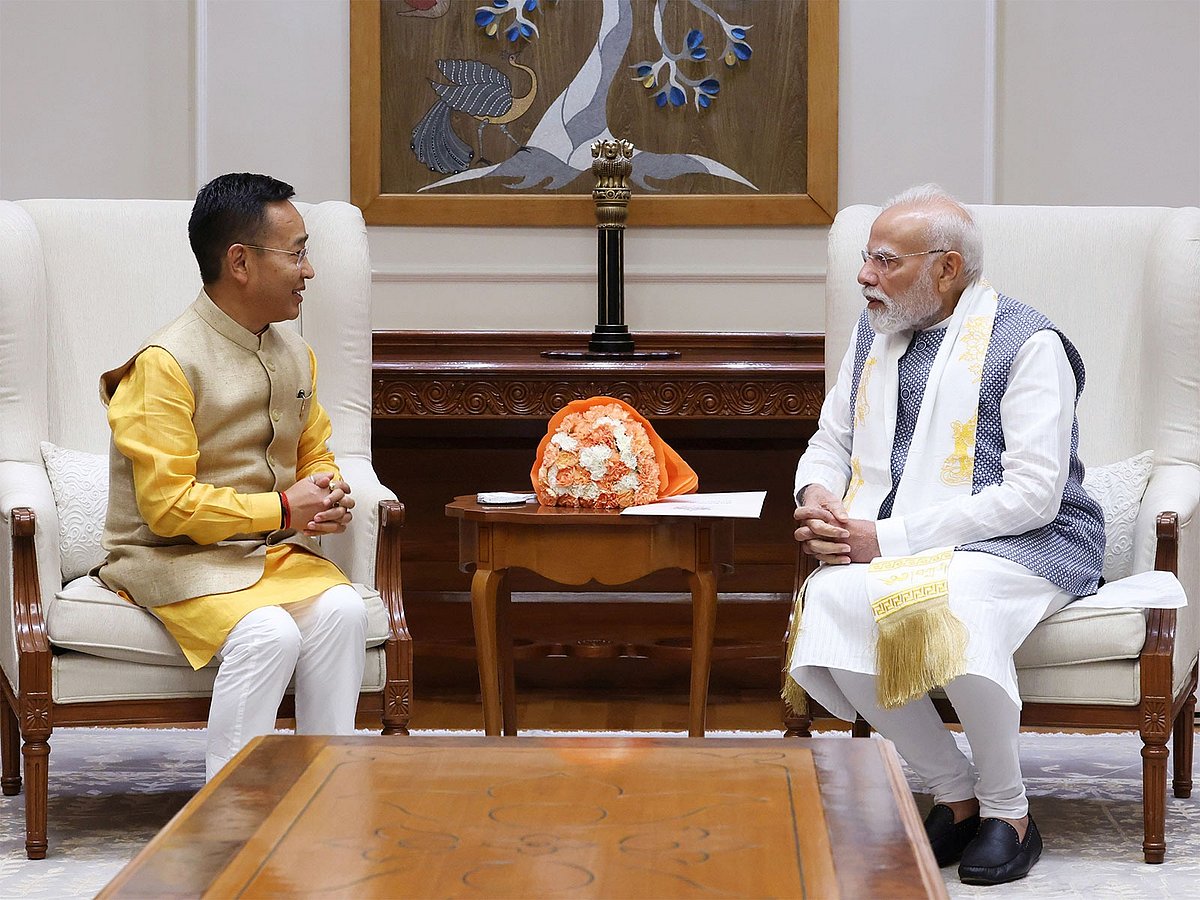 PM Modi extends birthday wishes to Sikkim CM Prem Singh Tamang