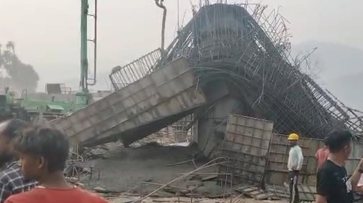 Bridge collapse near Harangajao sparks East-West Corridor safety fears