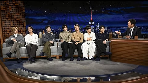 BTS returns to Jimmy Fallon show: Members speak about Arirang, hiatus ...
