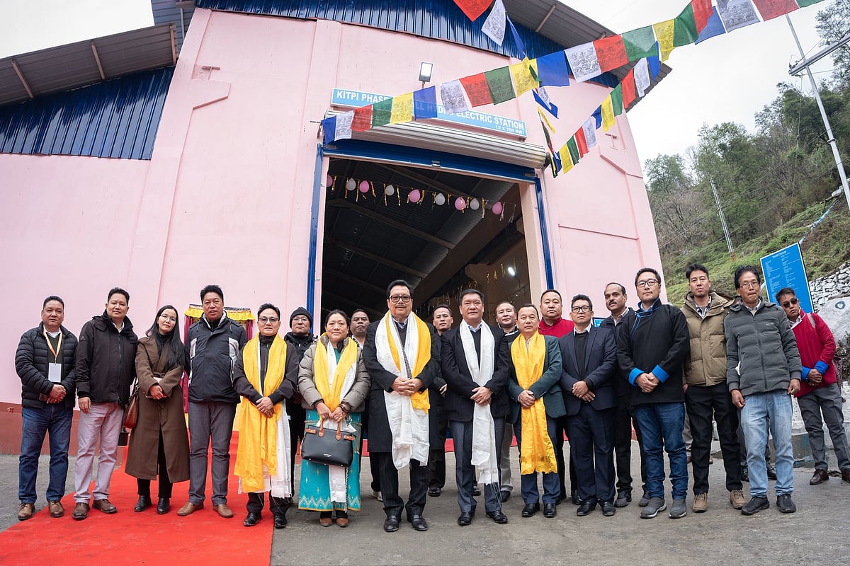 Khandu Inaugurates Kitpi Hydel Project in Tawang