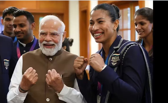 PM Modi praises Lovlina Borgohain for objecting to distorted Indian map ...