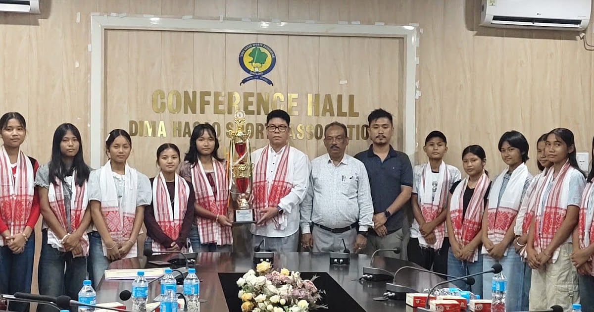 Dima Hasao U-17 Girls Basketball Team Felicitated After State ...