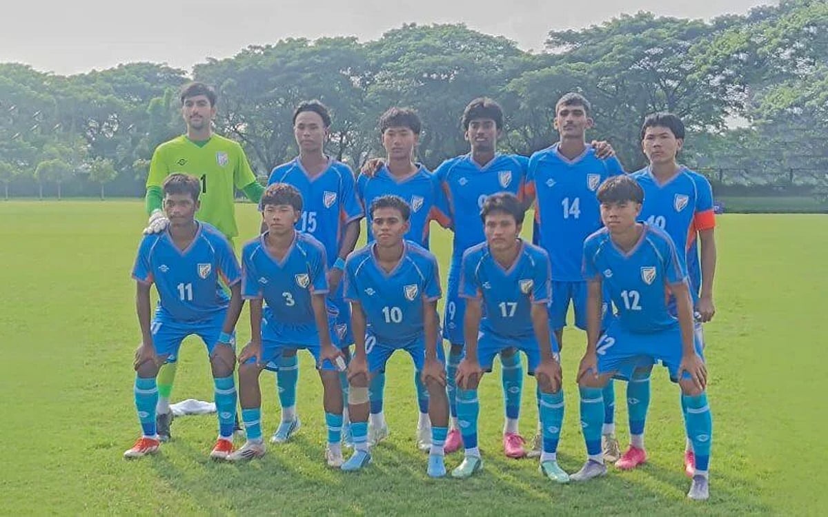 Thar Driwing India U17 Men Draw Against Myanmar in Spirited Friendly Clash