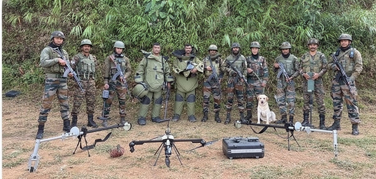 Assam Rifles defuse 27 IEDs during operation in Manipur