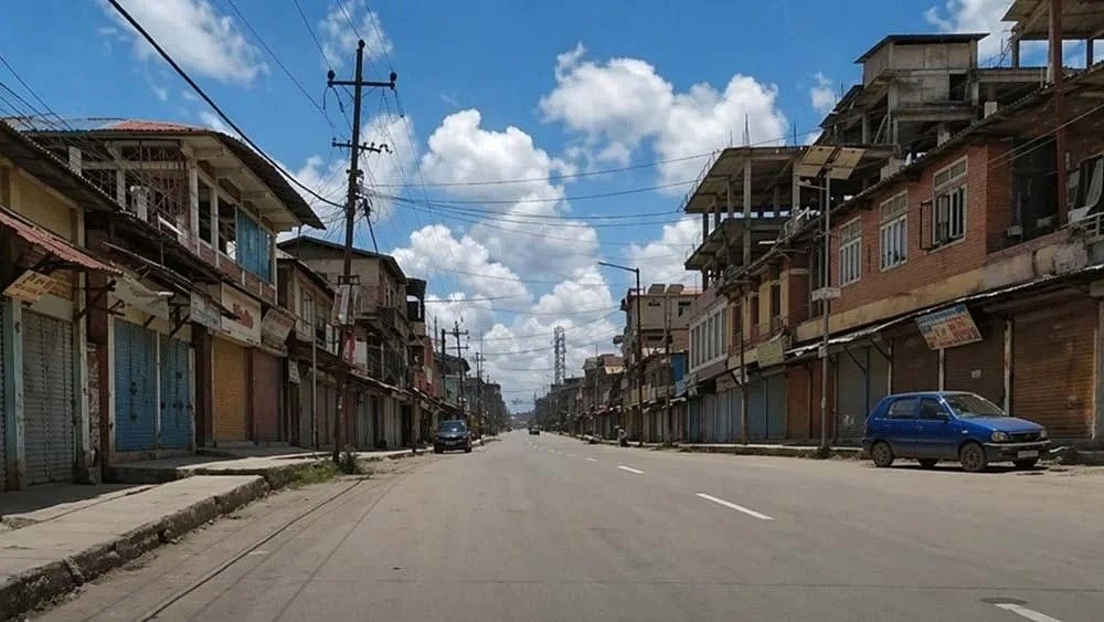 Manipur Shutdown: Normal Life Disrupted on Second Day of 48-Hour Strike