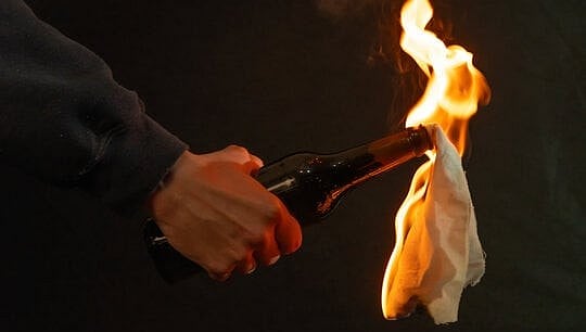 Shillong: Two Suspected Petrol Bomb Attacks Reported, No Damage