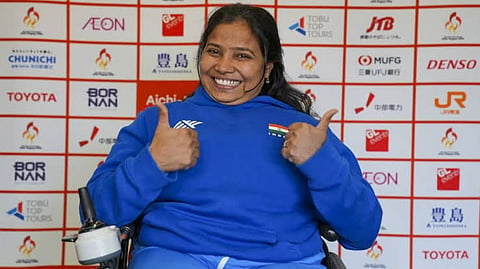 women’s F54 discus throw