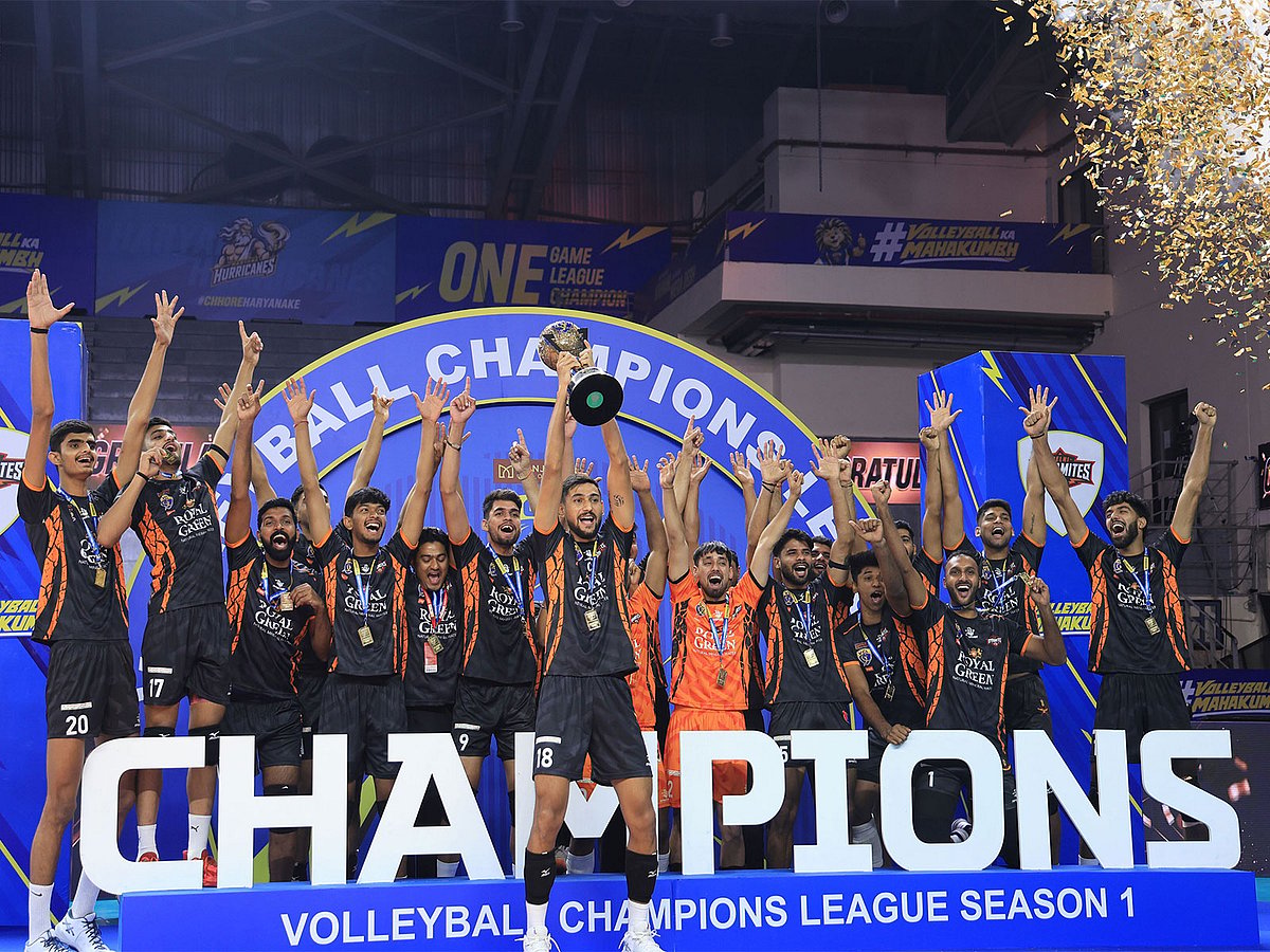 Delhi Dynamites win Volleyball Champions League title