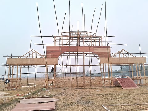 एक्सम ज़ाहित्या ज़ाभा के 11वें सम्मेलन के लिए मोरीगांव में तैयारी चल रही है
