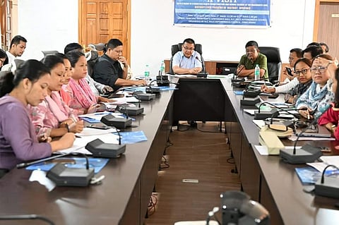 एनसी हिल्स स्वायत्त परिषद ने हाफलोंग में स्वास्थ्य अवसंरचना प्रशिक्षण का आयोजन किया