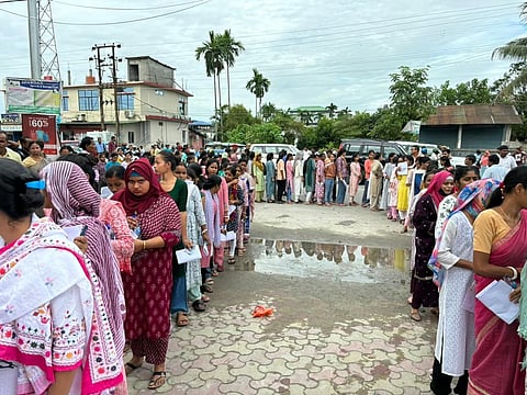 असम: कोकराझार जिले में 70 हजार अभ्यर्थी एडीआरई परीक्षा में शामिल हुए