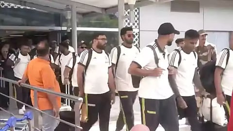  भारत बनाम बांग्लादेश: बांग्लादेश के खिलाफ दूसरे टी20 मुकाबले से पहले भारतीय क्रिकेट टीम दिल्ली पहुँची 