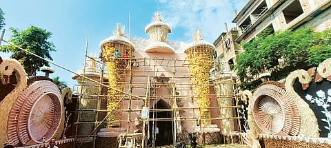 नगर निगम दुर्गा पूजा में राष्ट्रीय पक्षी संरक्षण को बढ़ावा देने के लिए 'मोर' थीम पर जोर देगा