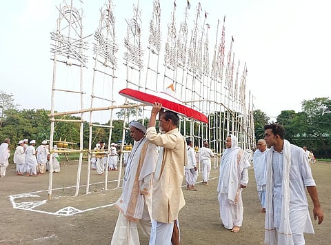 असम: राज्य भर में पारंपरिक उत्साह के साथ मनाया गया काति बिहू