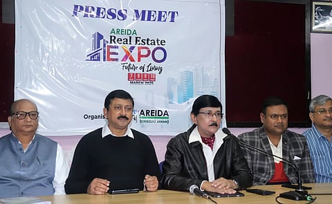 गुवाहाटी: एआरईआई डीए रियल एस्टेट एक्सपो 2025 7-10 मार्च तक मनीराम दीवान ट्रेड सेंटर में 