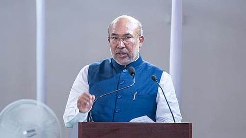 प्रशिक्षण प्रदान करने के लिए मणिपुर के मुख्यमंत्री का असम पुलिस को प्रशंसा पत्र