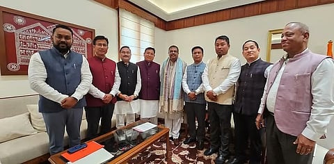 असम: बीटीआर प्रतिनिधिमंडल ने प्रमुख मुद्दों पर केंद्रीय शिक्षा मंत्री धर्मेंद्र प्रधान से मुलाकात की