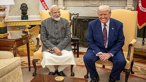 अमेरिकी राष्ट्रपति डोनाल्ड ट्रंप ने प्रधानमंत्री नरेंद्र मोदी को बताया महान नेता