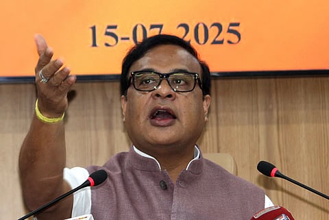 असम के मुख्यमंत्री: केवल दृढ़ इच्छाशक्ति वाली सरकार ही अतिक्रमण से निपट सकती है