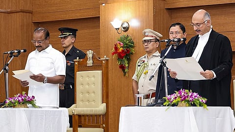 न्यायमूर्ति एमएस रत्न श्री रामचंद्र राव ने त्रिपुरा उच्च न्यायालय के 9वें मुख्य न्यायाधीश के रूप में शपथ ली