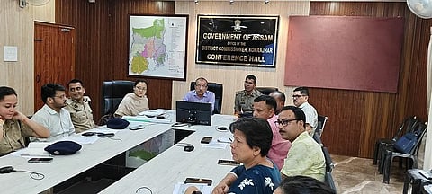 असम राज्य चुनाव आयुक्त ने कोकराझार में बीटीसी चुनाव तैयारियों की समीक्षा की