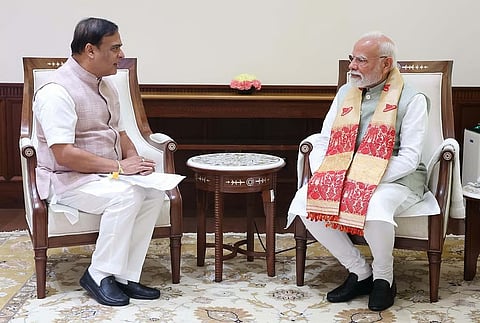असम के मुख्यमंत्री ने प्रधानमंत्री मोदी और वित्त मंत्री से मुलाकात की; राज्य की सामाजिक-आर्थिक प्रगति से अवगत कराया