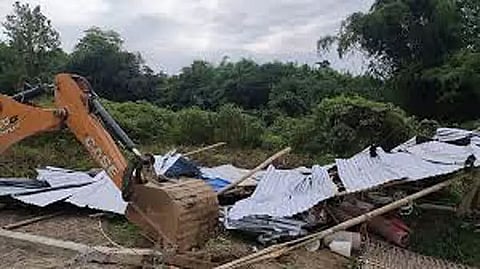 असम, मिजोरम, नागालैंड और अरुणाचल प्रदेश में वन क्षेत्रों को अतिक्रमण मुक्त बनाना