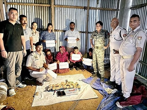 असम पुलिस ने काचार में 7 करोड़ रुपये की हेरोइन और याबा टैबलेट जब्त की, पाँच गिरफ्तार