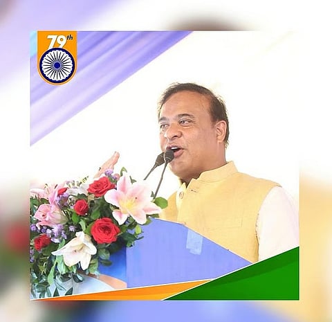 स्वतंत्रता दिवस 2025: असम के मुख्यमंत्री ने श्रद्धांजलि अर्पित की, प्रमुख परियोजनाओं की घोषणा की और विकास पर प्रकाश डाला