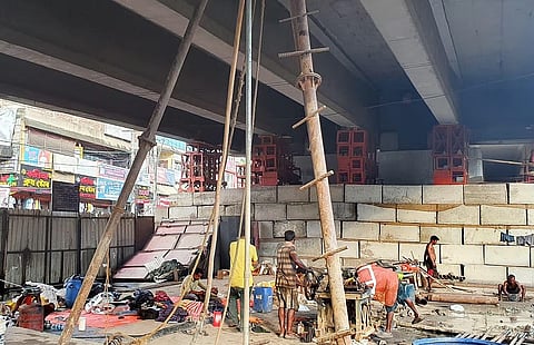 गुवाहाटी: सिक्स माइल फ्लाईओवर के भविष्य का निर्धारण करने के लिए नींव पर ध्वनि परीक्षण शुरू