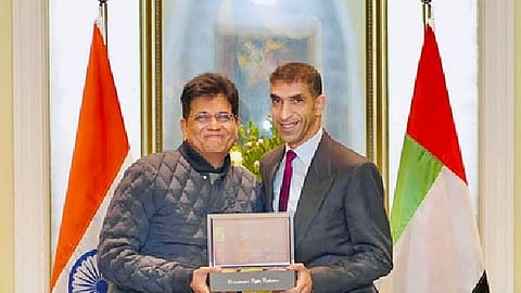 भारत, यूएई की नजर 100 अरब डॉलर के गैर-तेल द्विपक्षीय व्यापार लक्ष्य पर