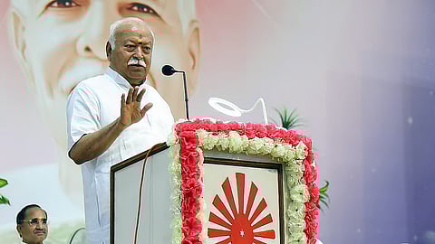 मजबूत भारत के डर से भारतीय वस्तुओं पर शुल्क लगाया जा रहा है: आरएसएस प्रमुख मोहन भागवत